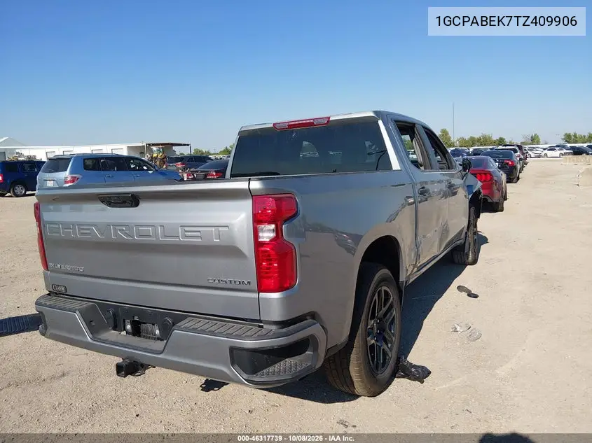 2026 CHEVROLET SILVERADO VIN 1GCPABEK7TZ409906 — фото 4