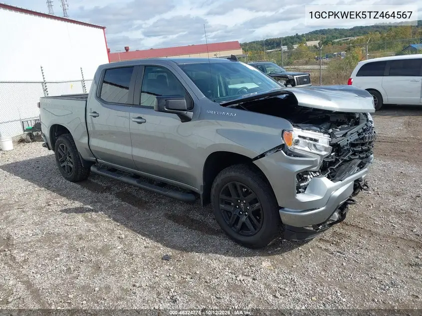 CHEVROLET SILVERADO 2026, VIN 1GCPKWEK5TZ464567