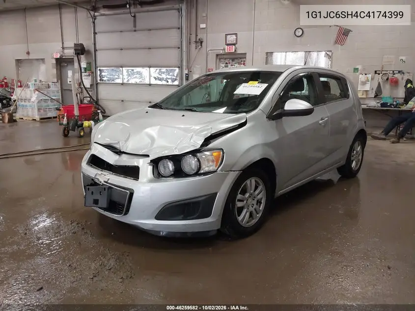 2012 CHEVROLET SONIC VIN 1G1JC6SH4C4174399 — фото 2