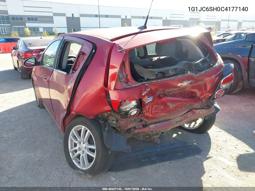 2012 CHEVROLET SONIC VIN 1G1JC6SH0C4177140 — фото 3