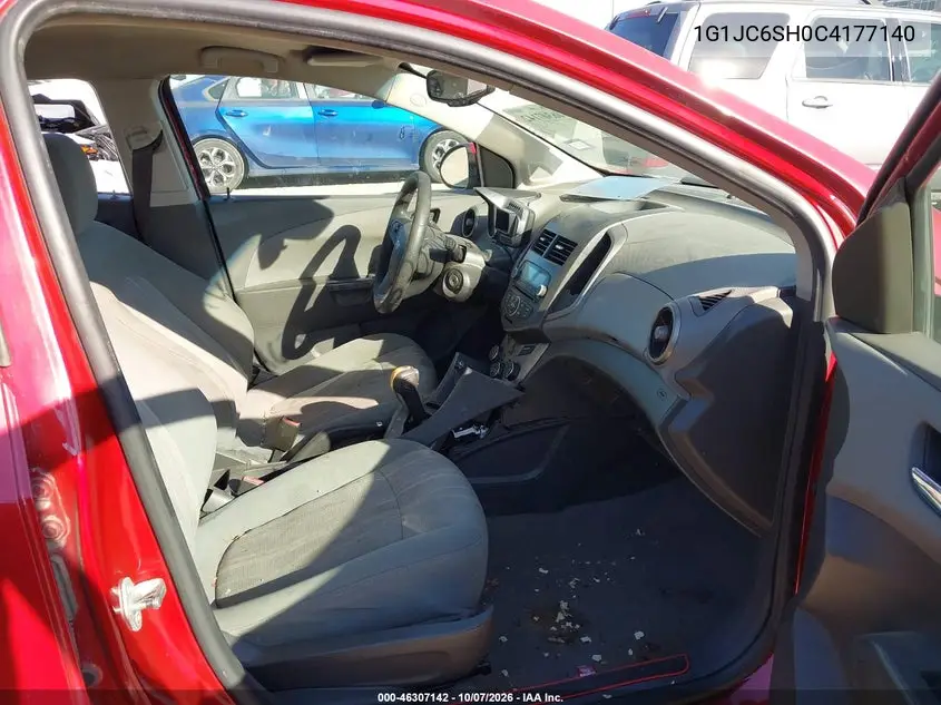 2012 CHEVROLET SONIC VIN 1G1JC6SH0C4177140 — фото 5