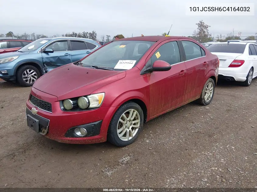 2012 CHEVROLET SONIC VIN 1G1JC5SH6C4164032 — фото 2