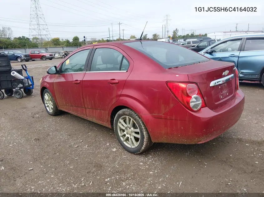 2012 CHEVROLET SONIC VIN 1G1JC5SH6C4164032 — фото 3