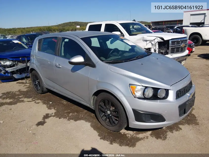 CHEVROLET SONIC 2013, VIN 1G1JC6SB9D4161922