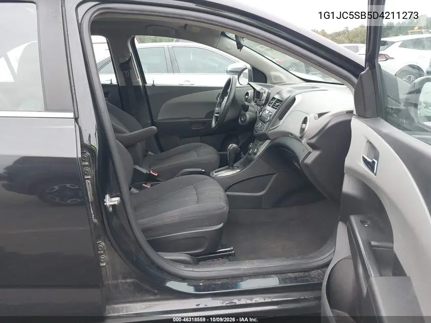 2013 CHEVROLET SONIC VIN 1G1JC5SB5D4211273 — фото 5