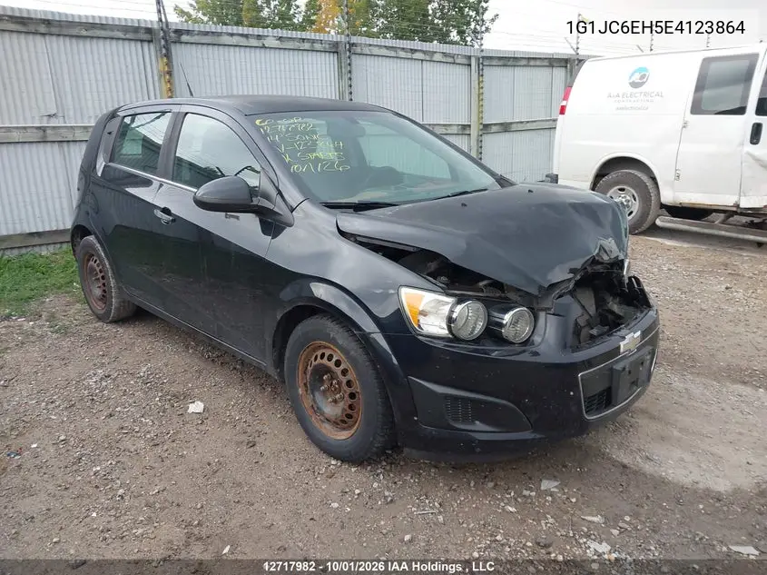 CHEVROLET SONIC 2014, VIN 1G1JC6EH5E4123864