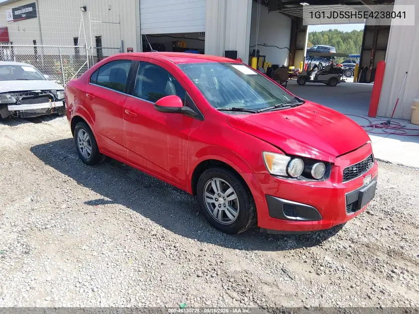 CHEVROLET SONIC 2014, VIN 1G1JD5SH5E4238041