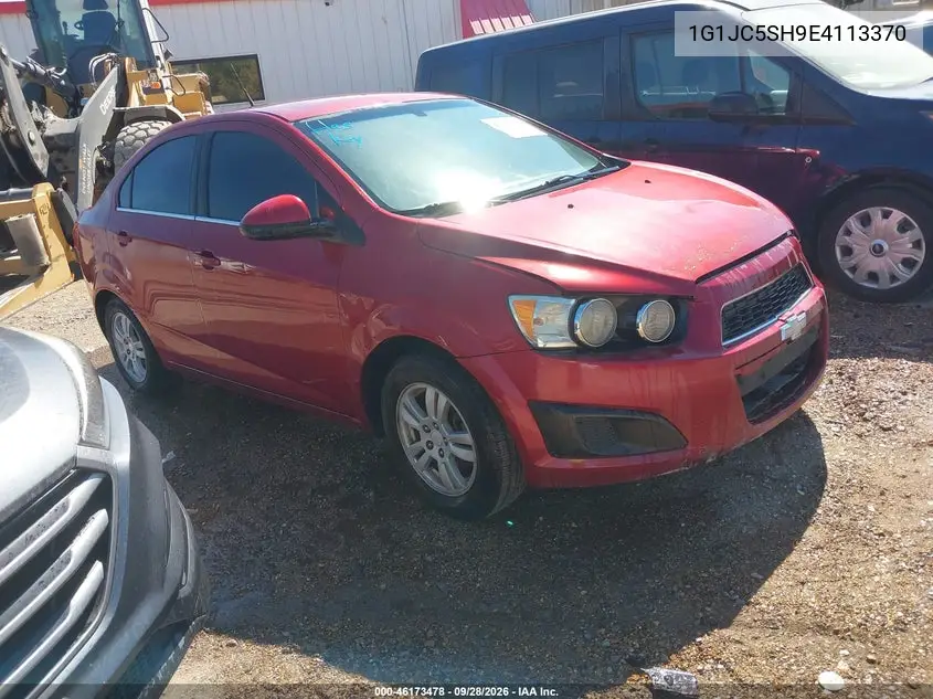 CHEVROLET SONIC 2014, VIN 1G1JC5SH9E4113370