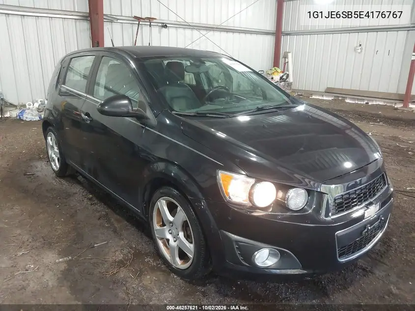 CHEVROLET SONIC 2014, VIN 1G1JE6SB5E4176767