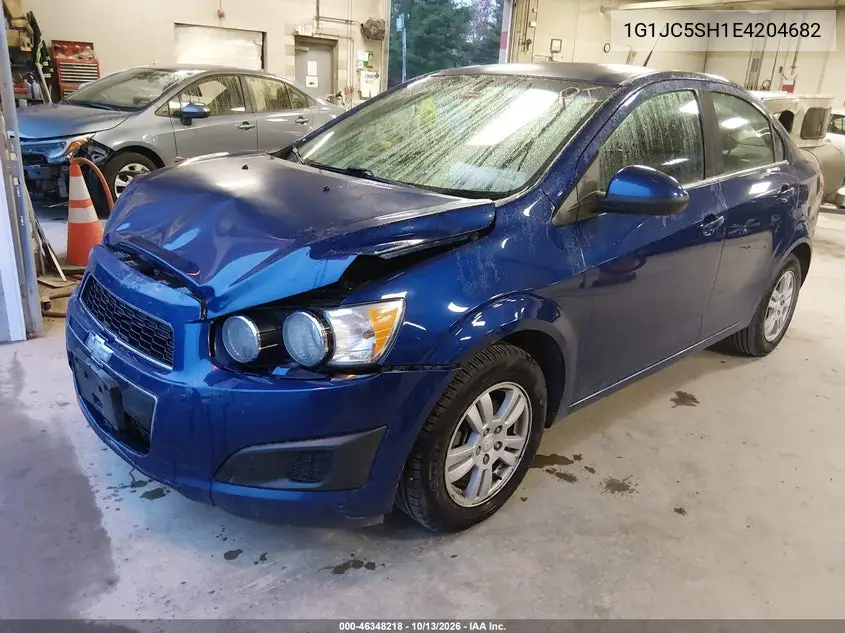 2014 CHEVROLET SONIC VIN 1G1JC5SH1E4204682 — фото 2