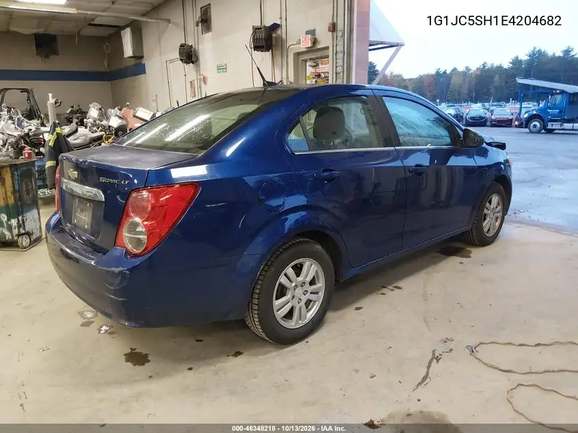 2014 CHEVROLET SONIC VIN 1G1JC5SH1E4204682 — фото 4