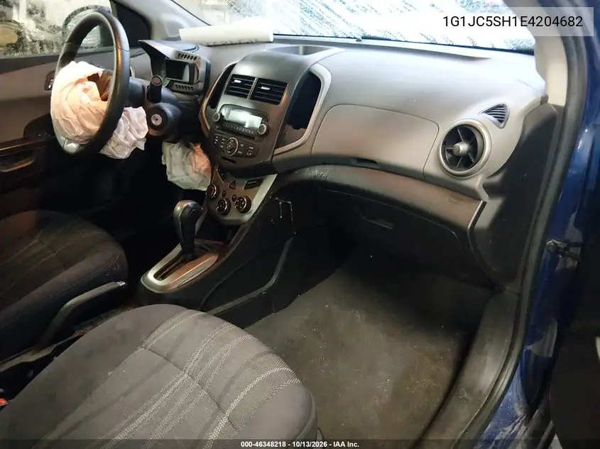 2014 CHEVROLET SONIC VIN 1G1JC5SH1E4204682 — фото 5