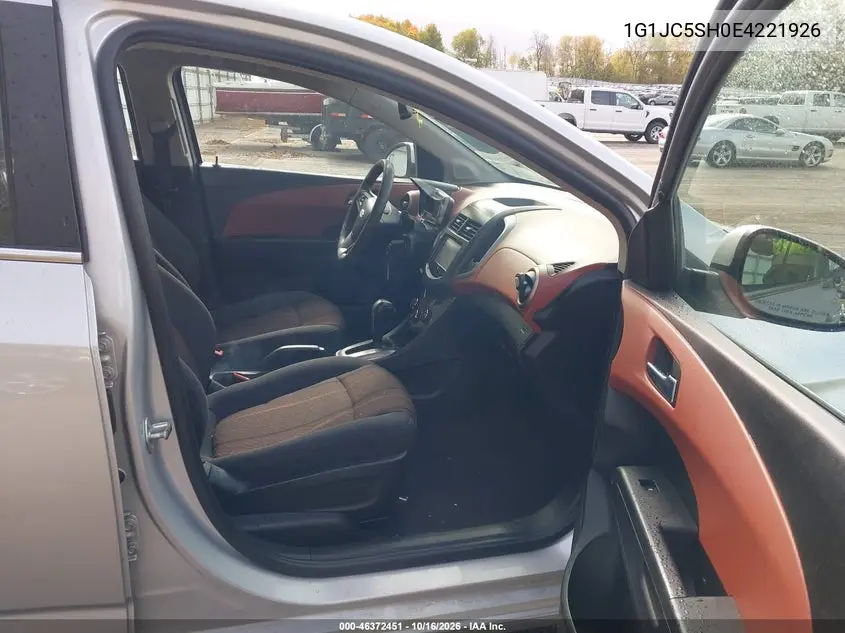 2014 CHEVROLET SONIC VIN 1G1JC5SH0E4221926 — фото 5