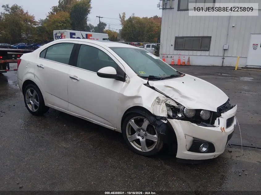 CHEVROLET SONIC 2014, VIN 1G1JE5SB8E4225809