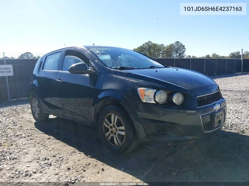 CHEVROLET SONIC 2014, VIN 1G1JD6SH6E4237163