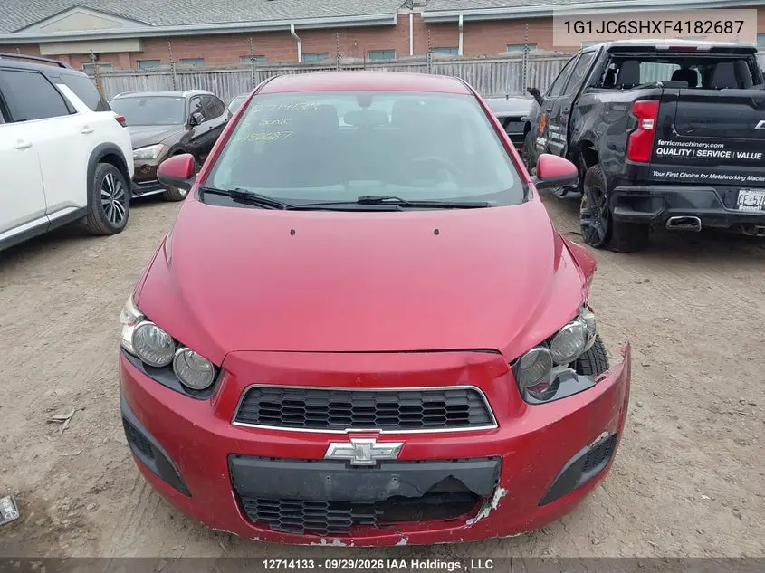 2015 CHEVROLET SONIC VIN 1G1JC6SHXF4182687 — фото 12