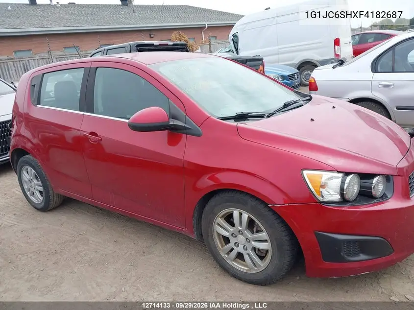 2015 CHEVROLET SONIC VIN 1G1JC6SHXF4182687 — фото 13