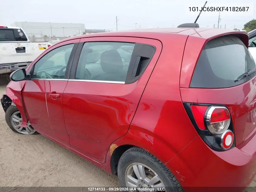2015 CHEVROLET SONIC VIN 1G1JC6SHXF4182687 — фото 14
