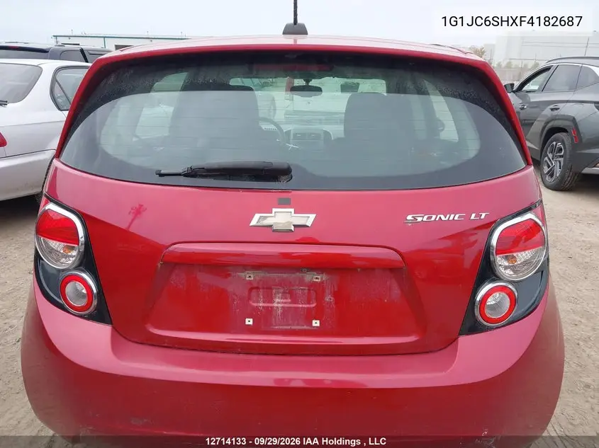 2015 CHEVROLET SONIC VIN 1G1JC6SHXF4182687 — фото 16