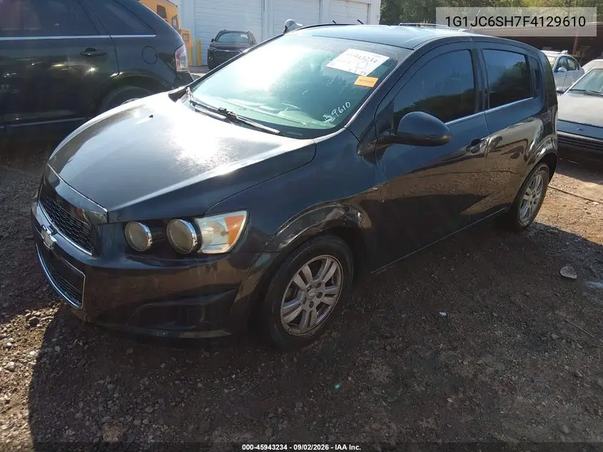 2015 CHEVROLET SONIC VIN 1G1JC6SH7F4129610 — фото 2