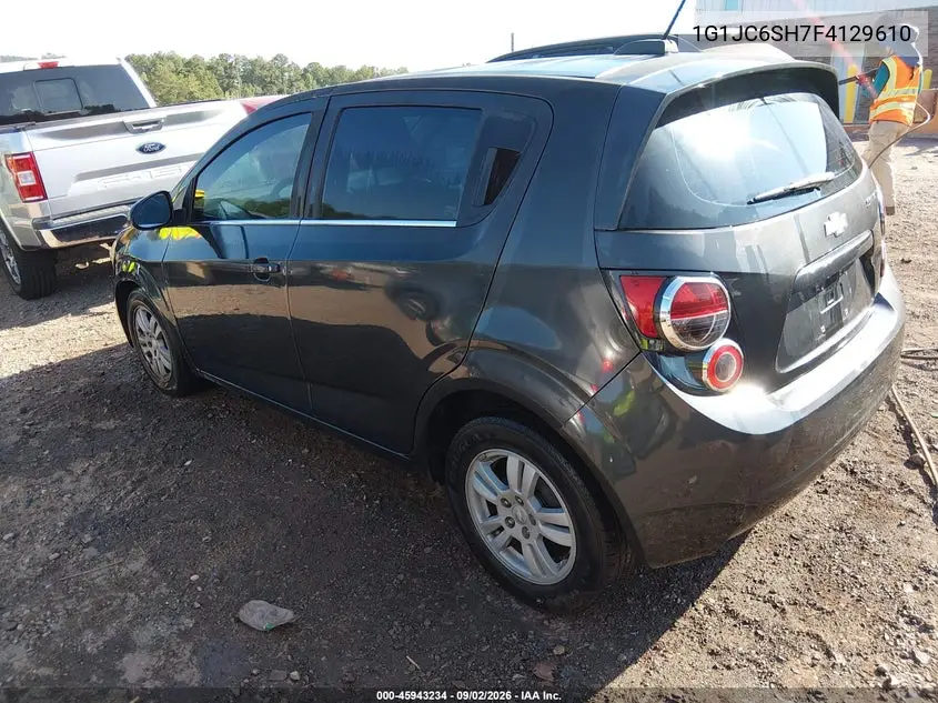 2015 CHEVROLET SONIC VIN 1G1JC6SH7F4129610 — фото 3