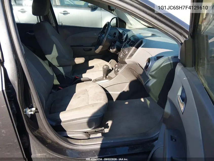 2015 CHEVROLET SONIC VIN 1G1JC6SH7F4129610 — фото 5