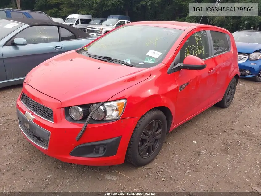2015 CHEVROLET SONIC VIN 1G1JC6SH5F4179566 — фото 2