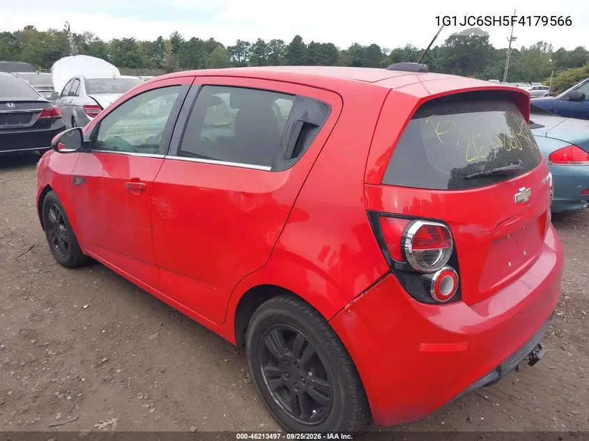 2015 CHEVROLET SONIC VIN 1G1JC6SH5F4179566 — фото 3