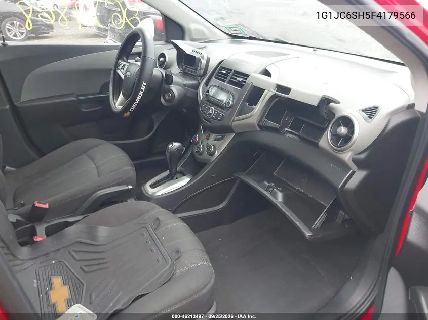 2015 CHEVROLET SONIC VIN 1G1JC6SH5F4179566 — фото 5