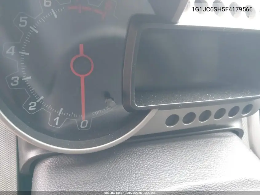 2015 CHEVROLET SONIC VIN 1G1JC6SH5F4179566 — фото 7