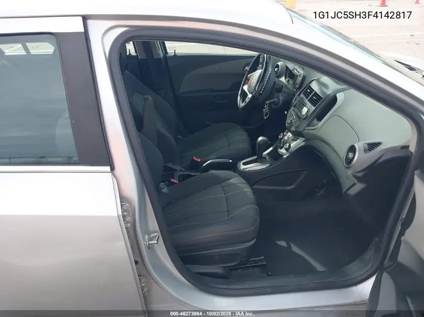 2015 CHEVROLET SONIC VIN 1G1JC5SH3F4142817 — фото 5