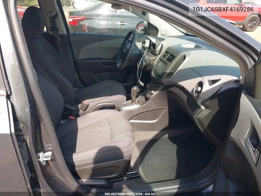 2015 CHEVROLET SONIC VIN 1G1JC6SBXF4169286 — фото 5