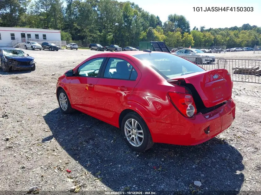 2015 CHEVROLET SONIC VIN 1G1JA5SH4F4150303 — фото 3