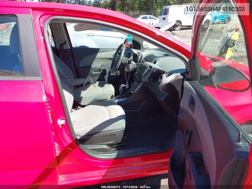 2015 CHEVROLET SONIC VIN 1G1JA5SH4F4150303 — фото 5