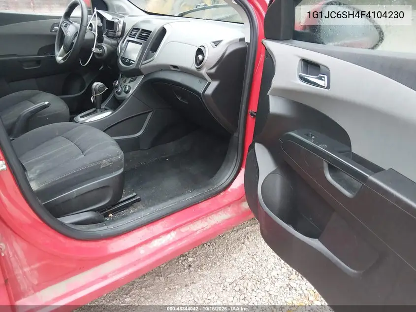 2015 CHEVROLET SONIC VIN 1G1JC6SH4F4104230 — фото 5