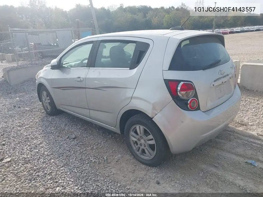 2015 CHEVROLET SONIC VIN 1G1JC6SH0F4143557 — фото 3