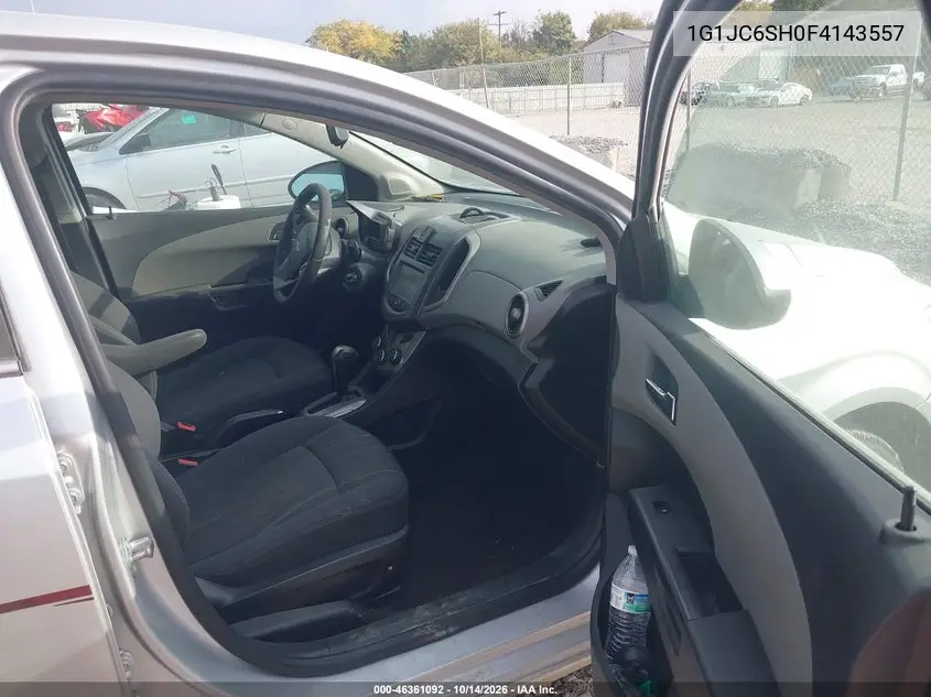 2015 CHEVROLET SONIC VIN 1G1JC6SH0F4143557 — фото 5