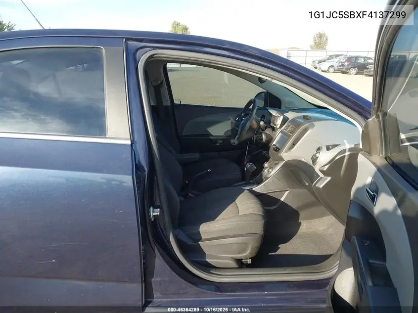 2015 CHEVROLET SONIC VIN 1G1JC5SBXF4137299 — фото 5