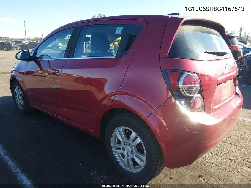 2016 CHEVROLET SONIC VIN 1G1JC6SH8G4167543 — фото 3