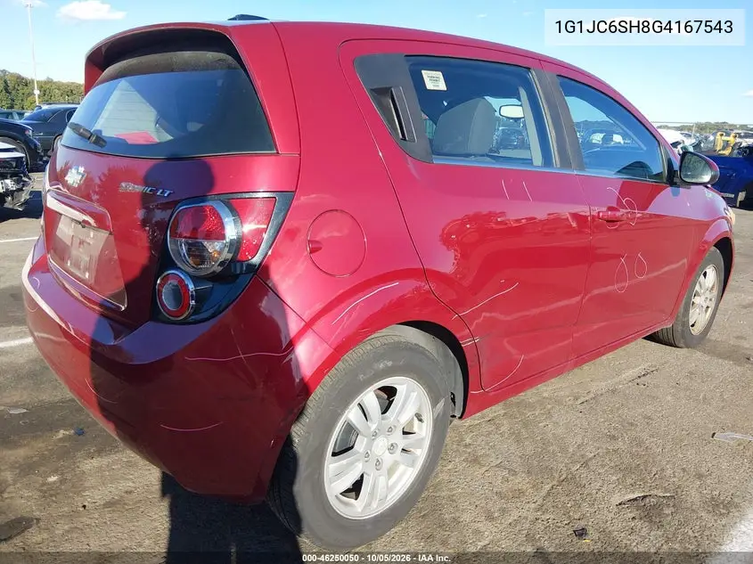 2016 CHEVROLET SONIC VIN 1G1JC6SH8G4167543 — фото 4