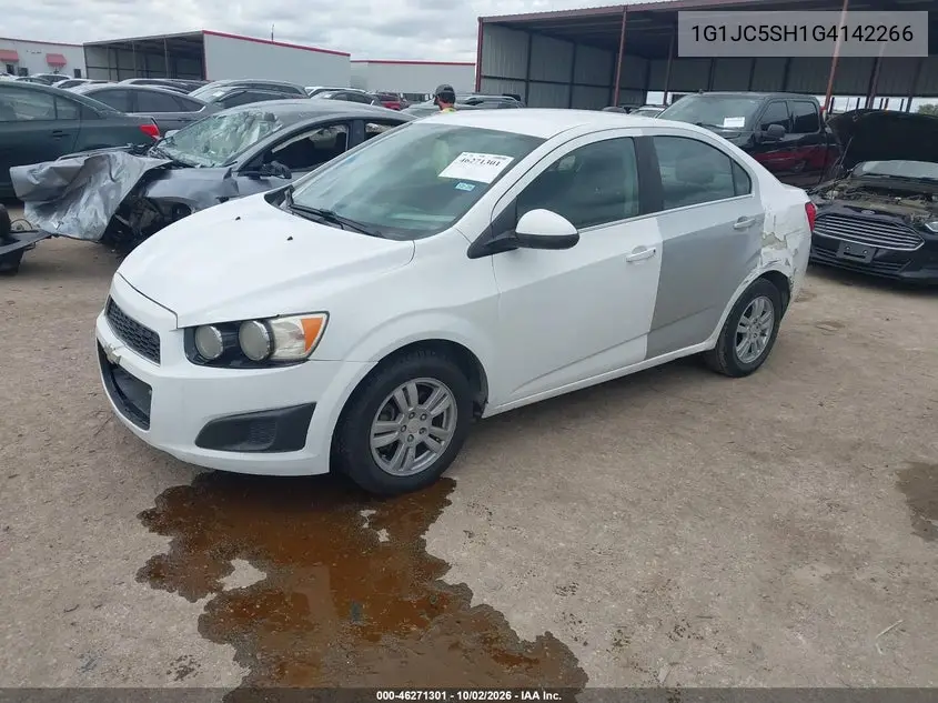 2016 CHEVROLET SONIC VIN 1G1JC5SH1G4142266 — фото 2