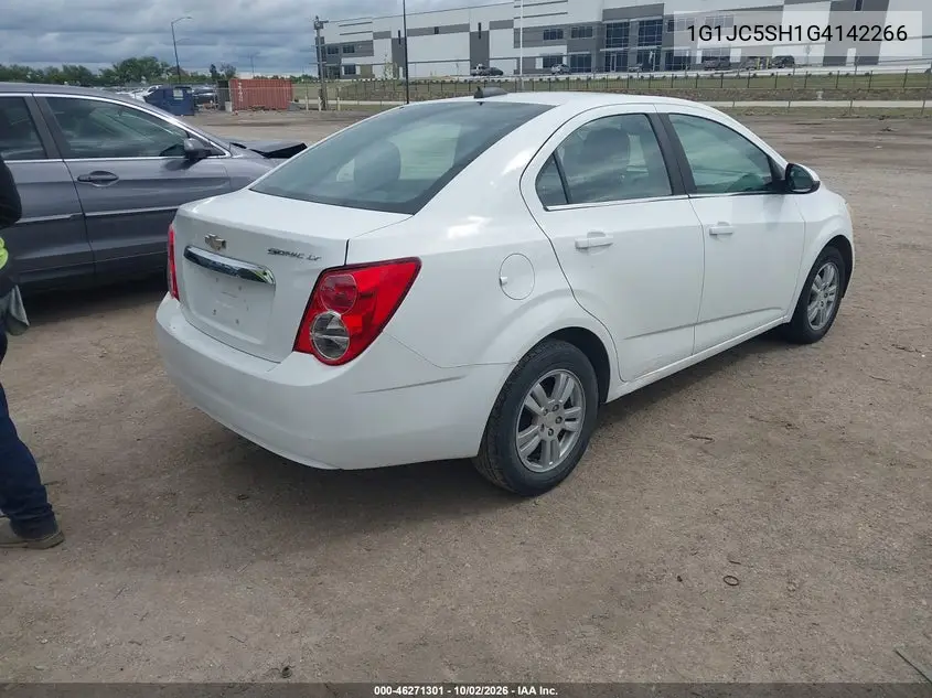2016 CHEVROLET SONIC VIN 1G1JC5SH1G4142266 — фото 4