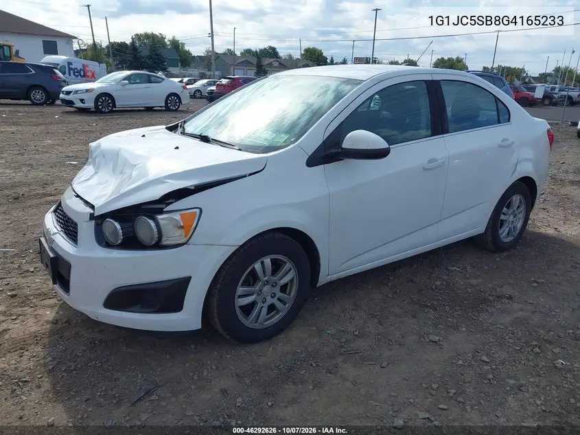 2016 CHEVROLET SONIC VIN 1G1JC5SB8G4165233 — фото 2