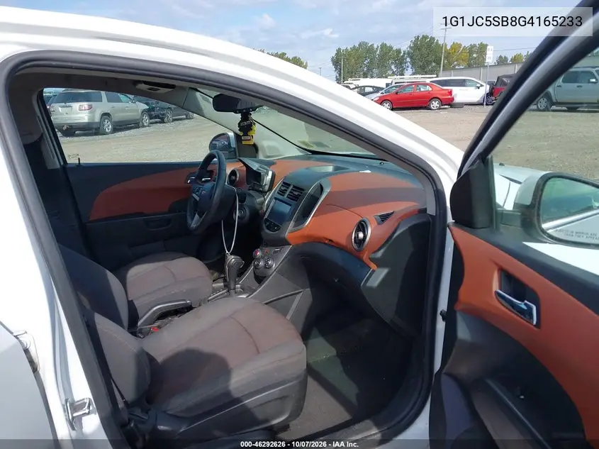 2016 CHEVROLET SONIC VIN 1G1JC5SB8G4165233 — фото 5