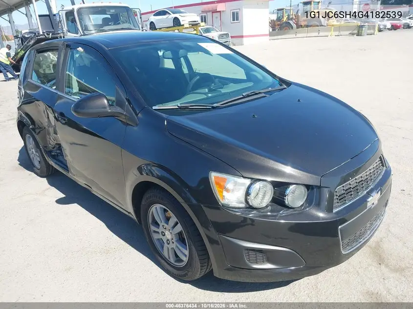 CHEVROLET SONIC 2016, VIN 1G1JC6SH4G4182539