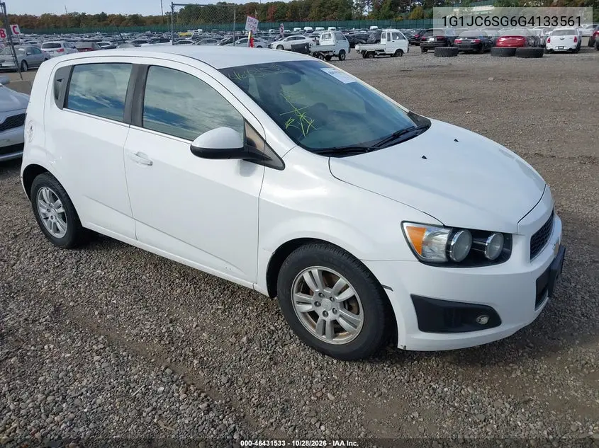 CHEVROLET SONIC 2016, VIN 1G1JC6SG6G4133561