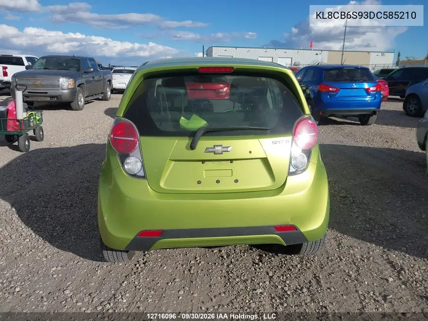 2013 CHEVROLET SPARK VIN KL8CB6S93DC585210 — фото 16