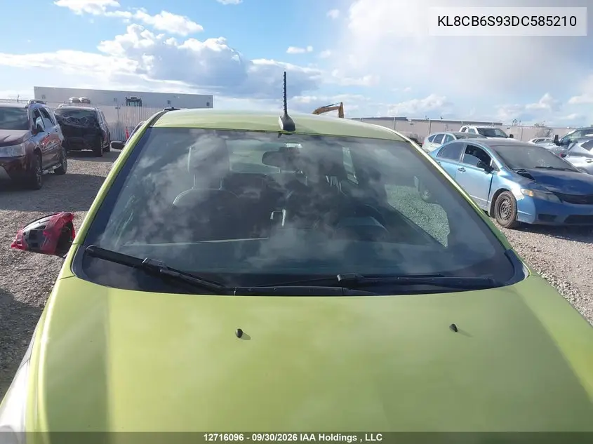 2013 CHEVROLET SPARK VIN KL8CB6S93DC585210 — фото 17