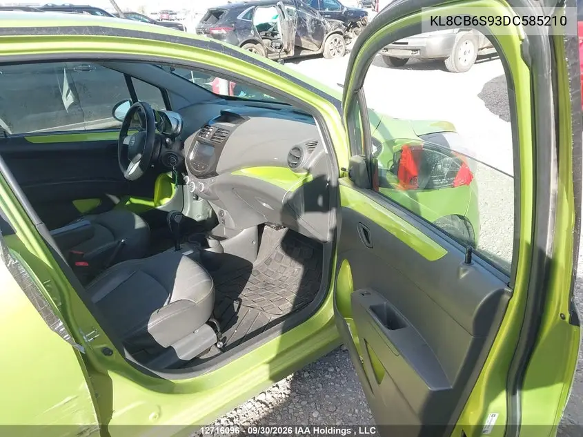 2013 CHEVROLET SPARK VIN KL8CB6S93DC585210 — фото 5