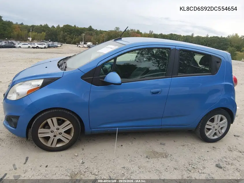 2013 CHEVROLET SPARK VIN KL8CD6S92DC554654 — фото 14